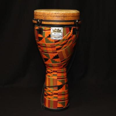 Remo World Percussion Djembe Drum in Kintekloth Finish