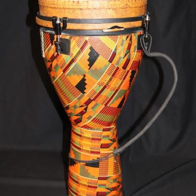 Remo World Percussion Djembe Drum in Kintekloth Finish