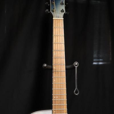 Ibanez Acoustic Electric Guitar Blue Indigo Sunset