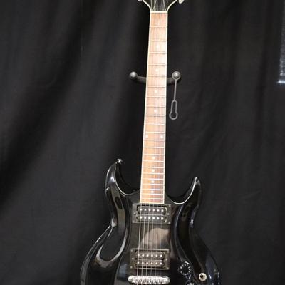 Ibanez Black Electric Guitar