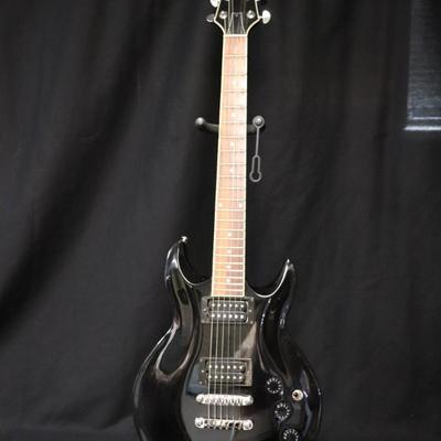Ibanez Black Electric Guitar