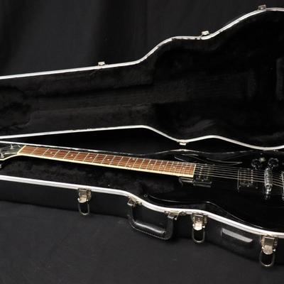 Ibanez Black Electric Guitar