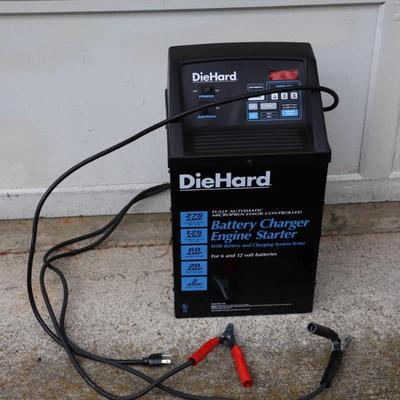 DieHard Battery Charger Engine Starter for 6 and 12 Volt Batteries