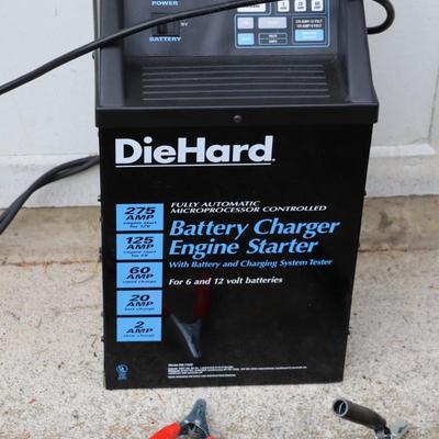 DieHard Battery Charger Engine Starter for 6 and 12 Volt Batteries