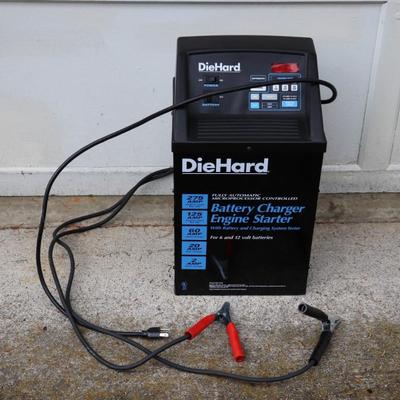 DieHard Battery Charger Engine Starter for 6 and 12 Volt Batteries