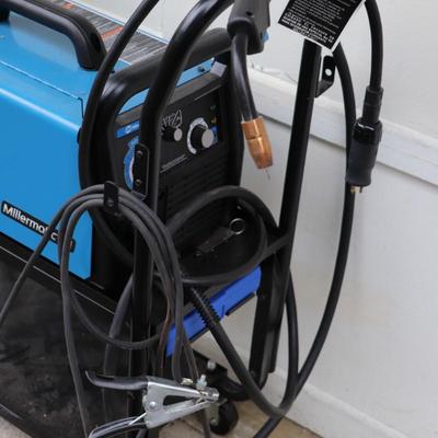 Miller Millermatic 211 Welder with Cart on Wheels