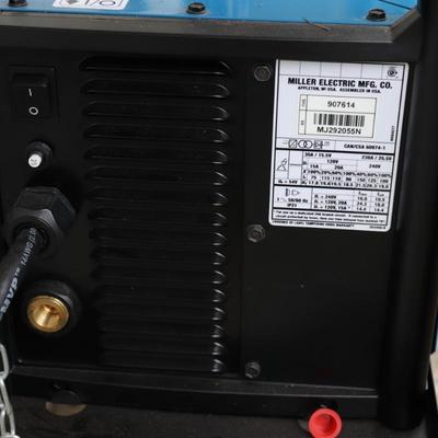 Miller Millermatic 211 Welder with Cart on Wheels
