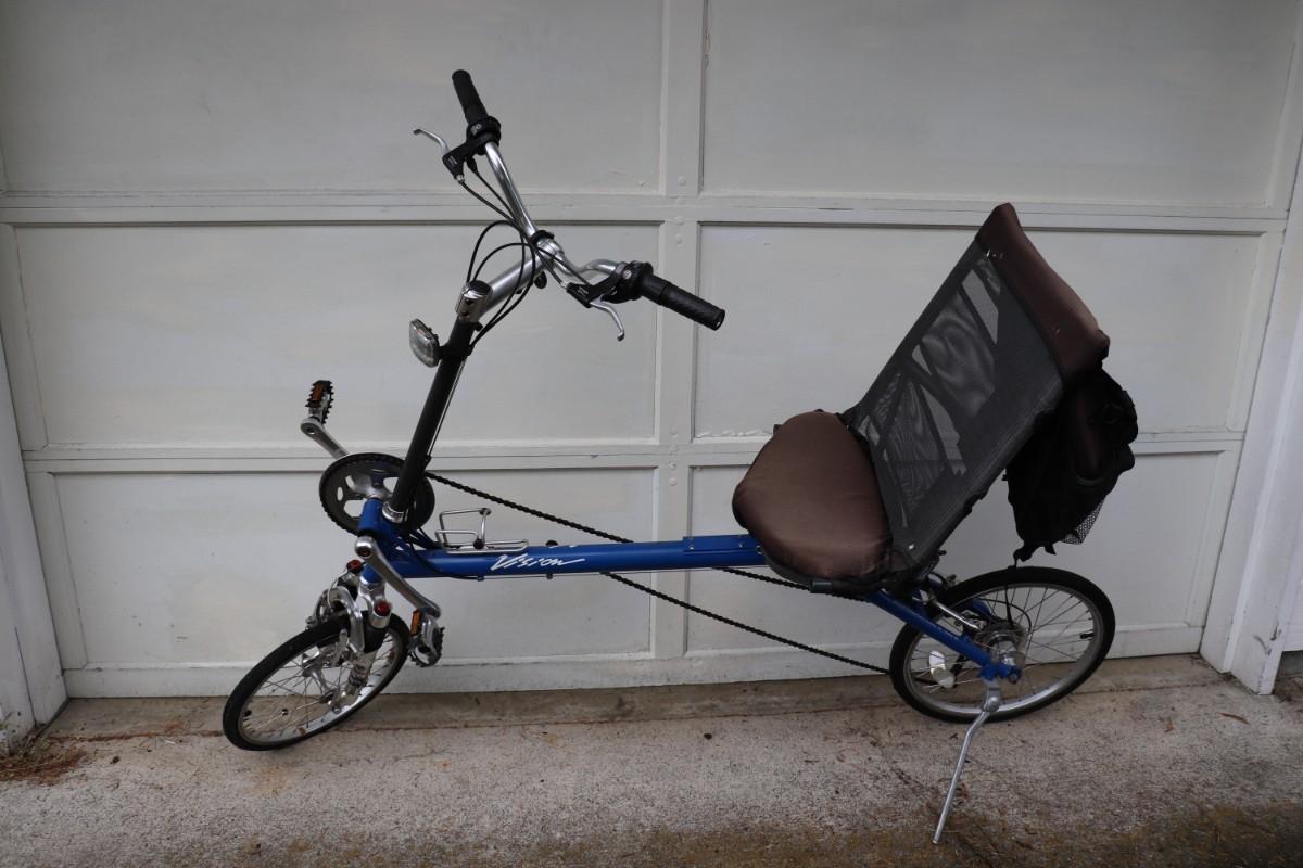 Vision recumbent bike discount for sale