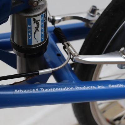 Vision Recumbent Bicycle Advanced Transportation Products Inc