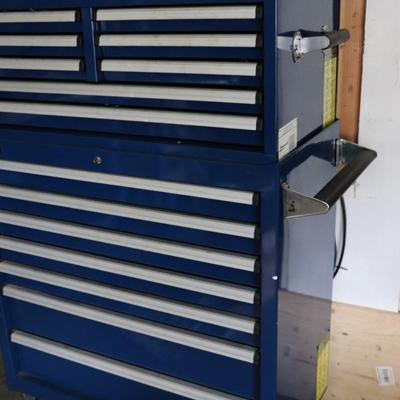 Homak Roller Tool Cabinet and Chest Combo with Tools!