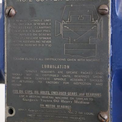 Cincinnati Milling Machine Co No 2 Cutter Grinder