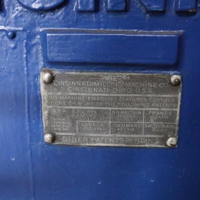 Cincinnati Milling Machine Co No 2 Cutter Grinder