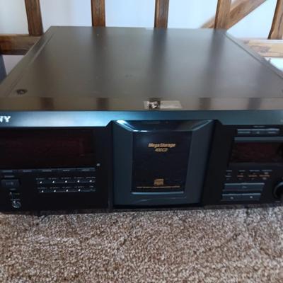 SONY MEGASTORAGE 400/CD COMPACT DISC PLAYER 1 OF 3