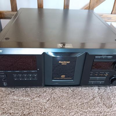 SONY MEGASTORAGE 400/CD COMPACT DISC PLAYER 3 OF 3