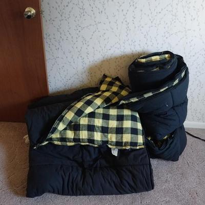 TWO SLEEPING BAGS