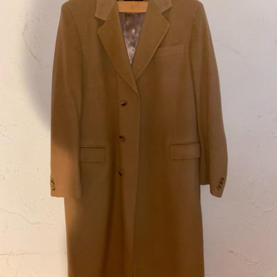 Vintage Tan Cashmere Over coat