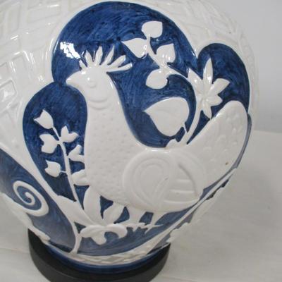 Blue & White Asian Inspired Table Lamp Choice 1