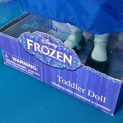 TODDLER ELSA from FROZEN MOVIE DOLL NEW IN BOX 16â€ TALL