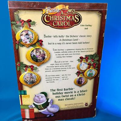 BARBIE IN â€œA CHRISTMAS CAROLâ€ DOLL- â€œEDEN STARLINGâ€ CHARACTER NEW IN BOX