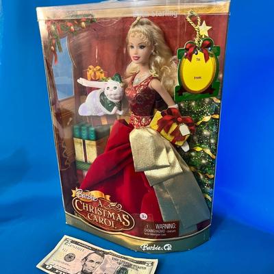 BARBIE IN â€œA CHRISTMAS CAROLâ€ DOLL- â€œEDEN STARLINGâ€ CHARACTER NEW IN BOX