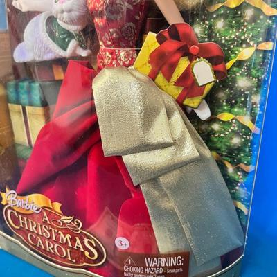 BARBIE IN â€œA CHRISTMAS CAROLâ€ DOLL- â€œEDEN STARLINGâ€ CHARACTER NEW IN BOX