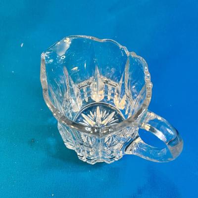 VINTAGE CRYSTAL PITCHER/ CREAMER
