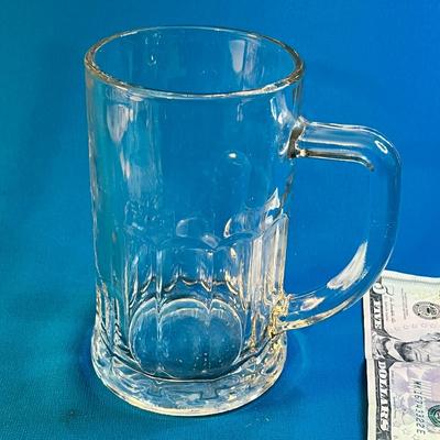 GLASS BEER PINT MUG