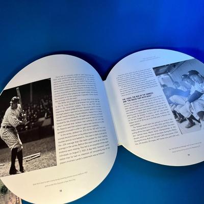 UNIQUE BASEBALL SHAPED â€œBASEBALLâ€ BOOK by RUCKUS SPORTS