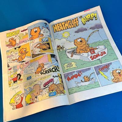 STAR COMICS â€œHEATHCLIFFâ€™S FUNHOUSEâ€ COMIC BOOK 1987