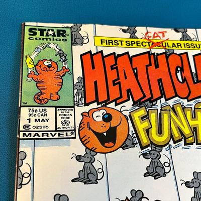 STAR COMICS â€œHEATHCLIFFâ€™S FUNHOUSEâ€ COMIC BOOK 1987