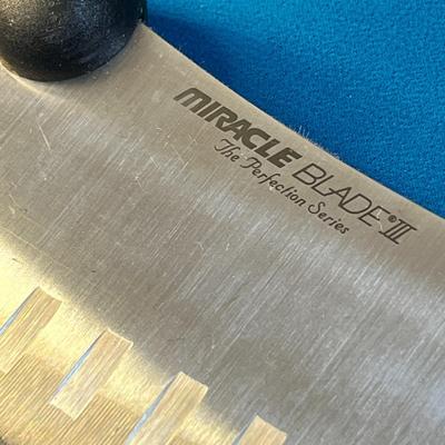 â€œMIRACLE BLADEâ€ KITCHEN KNIFE/ CHOPPER