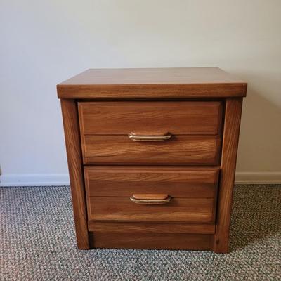 Wooden Side Table/Nightstand (B2-CE)