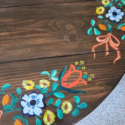 Handpainted Wooden Table (B3-CE)