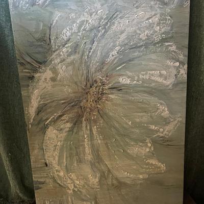 24" X 36" Flower Artwork