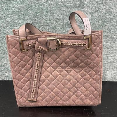 14" Tan carryall Purse