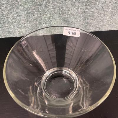 11" Clear Glass Serving Bowl