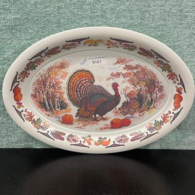 21" Thanksgiving Turkey Serving Platter