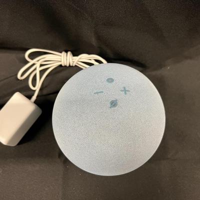 Blue Spherical Amazon Speaker