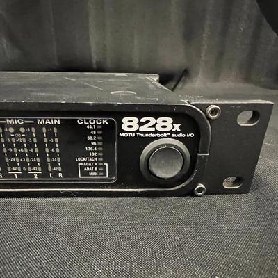 Motu 828X Thunderbolt Audio 1/0