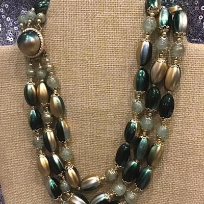 Gorgeous Vintage Hong Kong Necklace
