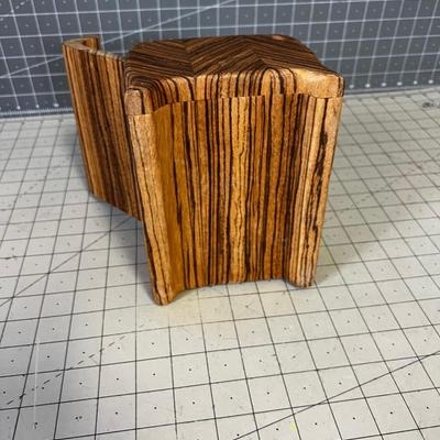 Zebra Wood Box 