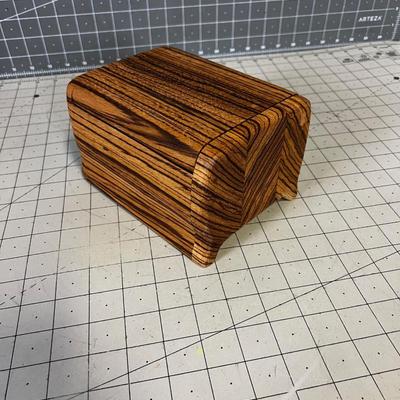 Zebra Wood Box 
