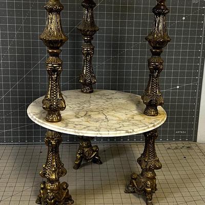 Marble Top Table 
