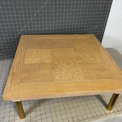 Mid Century Table Blonde LOW! 