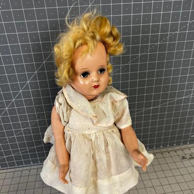 Antique Composition DOLL may be a walker