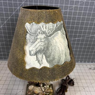 Moose Lamp
