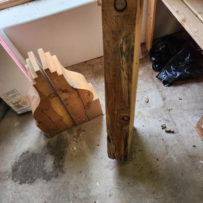 Unfinished Mantle and Corbels