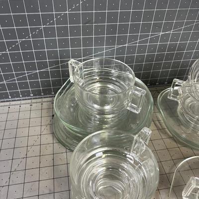 Clear Glass Soup Bowls 