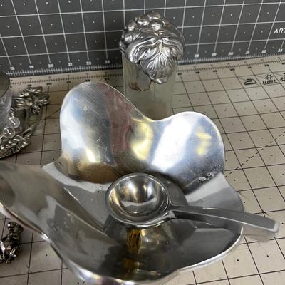 Jelly, Pewter Serving pieces