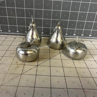 2 sets of Apple & Pear S & P 